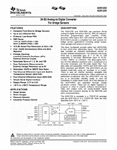 DataSheet ADS1232 pdf